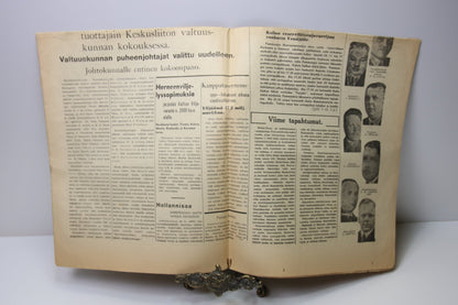 Maaseudun tulevaisuus lehti vuodelta 1939 - Asadon AarteetKeräily