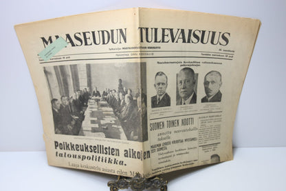 Maaseudun tulevaisuus lehti vuodelta 1939 - Asadon AarteetKeräily