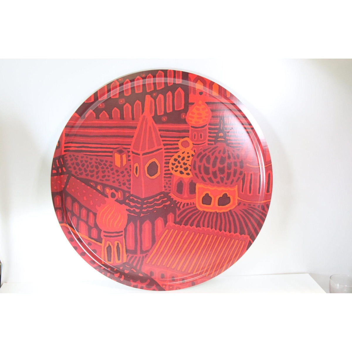 Marimekko Kumiseva iso Vaneritarjotin - Asadon AarteetTarjottimet